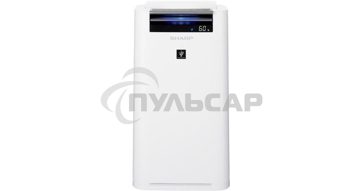 Увлажнитель Sharp KC-G41RW емкость: 2.5 л мощность 31 Вт обслуживаемая площадь 28 кв.м ионизация воздуха регулировка скорости работы работа от сети