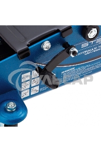 Домкрат STELS 51132гидравлический подкатной с фиксатором 2.5 т safety pin 140-385мм в кейсе