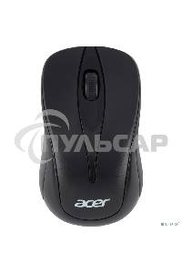 Мышь беспроводная Acer OMR131 черный, 1000 dpi, радиоканал, USB, кнопки - 3