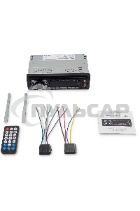 Автомагнитола Digma MCP-227B 1DIN 2x45Вт v5.0 USB 2.0 AUX 2 ПДУ