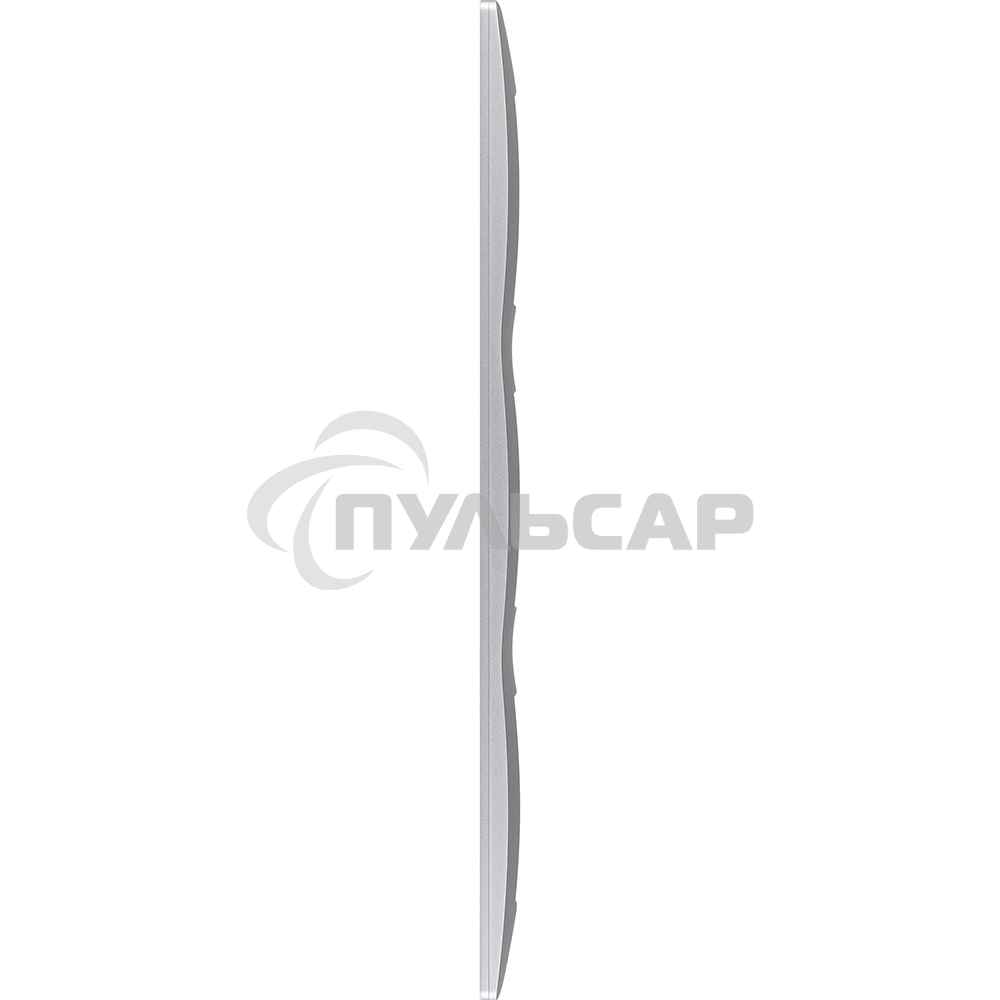 Рамка ETIKA 3 поста, алюминий