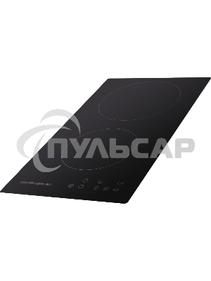 Электрическая варочная панель Kuppersberg ECO 301 / ширина 30 см, 2 зоны ускоренного нагрева HI-Light, сенсорное управление, 3 цифровых дисплея, 9 уровней мощности, таймер, автоматика закипания, автоотключение, защита от детей, индикаторы остаточного тепл