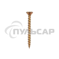 Саморез универсальный KRANZ 3.5х35, желтый цинк, короб (200 шт./уп.)