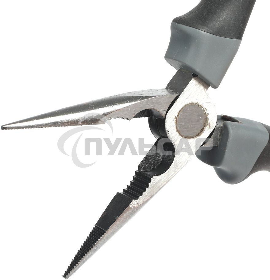 Длинногубцы PATRIOT LNP-160N, трехкомпонентная рукоятка, 160мм