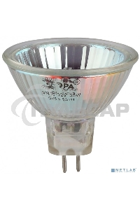 Лампа галогенная ЭРА GU5.3-JCDR (MR16) -35W-230V-Cl(10/200/6000)