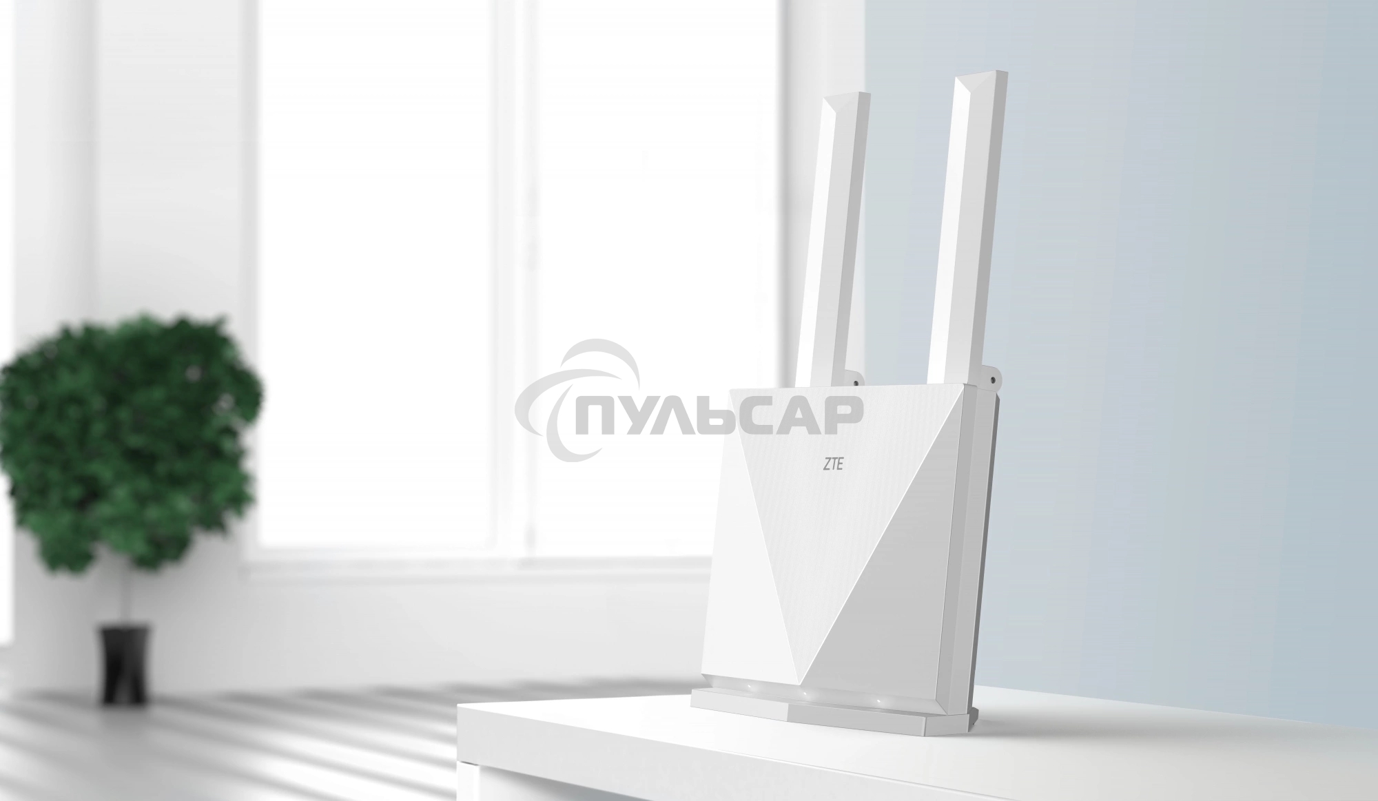 Интернет-центр ZTE K10 10/100TX/4G/3G/LTE cat. 4 белый