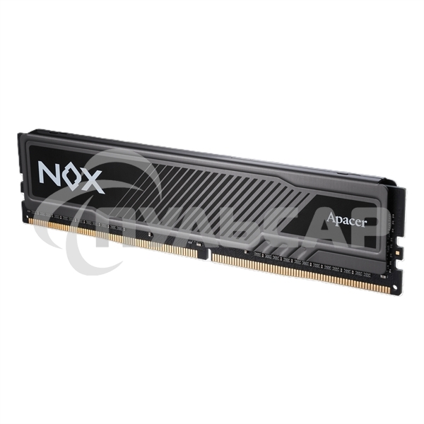 Оперативная память Apacer Nox, DDR5, 32Gb (1x32 Gb), 6400 MHz, CL40, DIMM, радиатор, черный