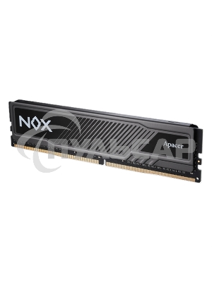Оперативная память Apacer Nox, DDR5, 32Gb (1x32 Gb), 6400 MHz, CL40, DIMM, радиатор, черный