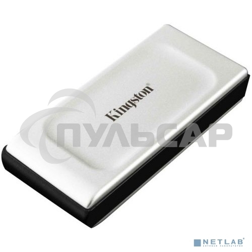 Внешний SSD Kingston SXS2000, 1TB, USB 3.2 Gen 2x2 Type-C, R/W 2000/2000, серебристый