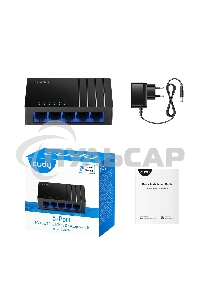 Коммутатор Cudy GS105D (L2) 5x1Gbит/с неуправляемый