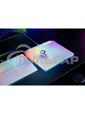 Игровой коврик для мыши Razer Firefly V2 Pro белый Hard Surface Mouse Mat