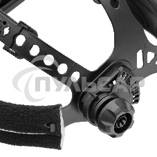 Щиток защитный лицевой (маска сварщика) F6, см. окно 93х43, Real Color, DIN 5-8/9-13 Denzel