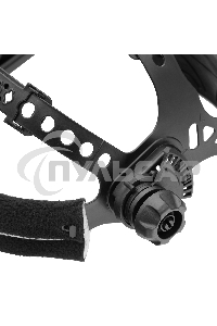 Щиток защитный лицевой (маска сварщика) F6, см. окно 93х43, Real Color, DIN 5-8/9-13 Denzel