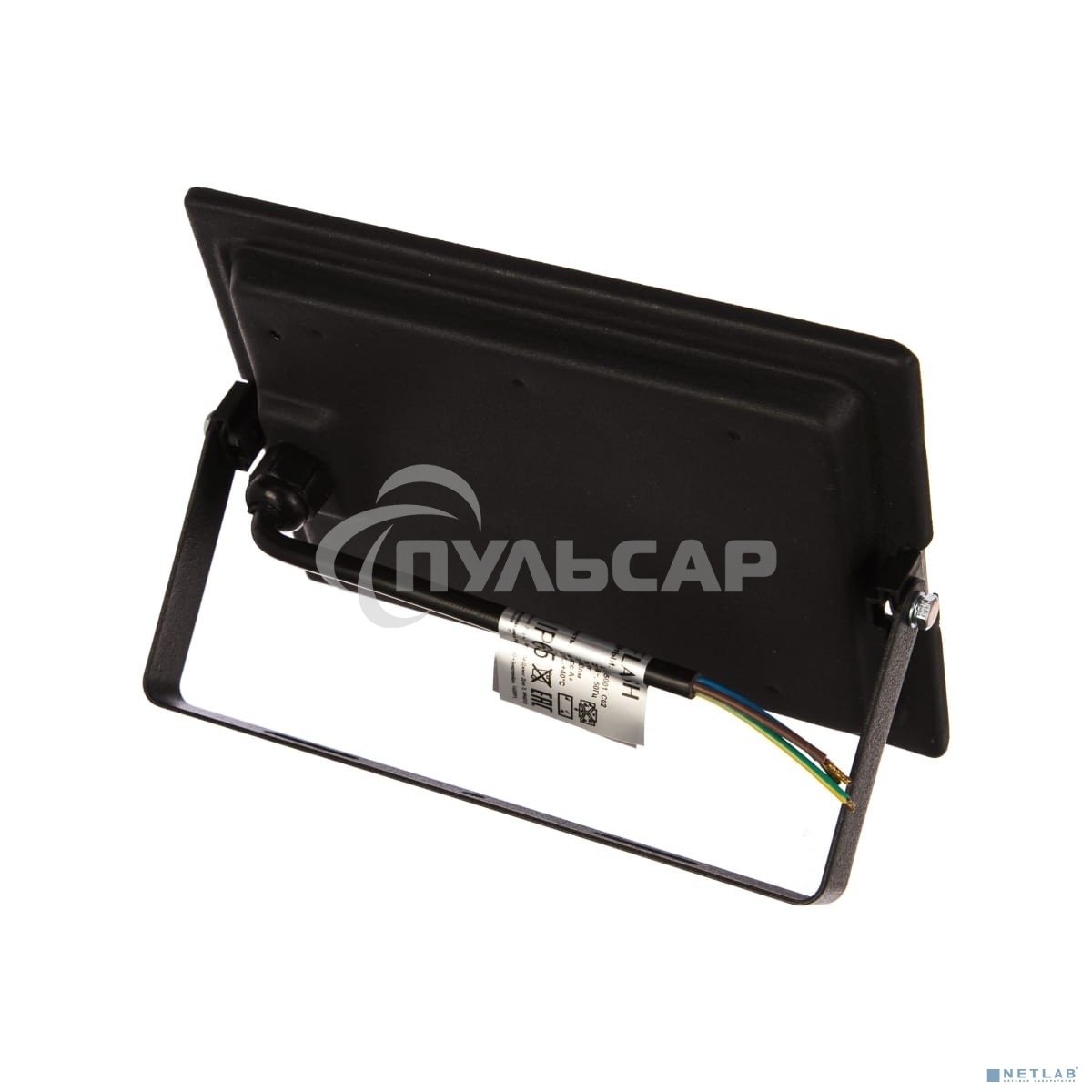 Прожектор светодиодный ULTRAFLASH 12317 LFL-5001 C02 черный LED SMD 50Вт 230В 6500К