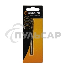 Сверло по металлу 6 мм, P6M5 (1 шт. в блистере)