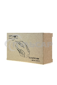 Мышь проводная Crown CMM-100 черный, 1000 dpi, USB, кнопки - 3