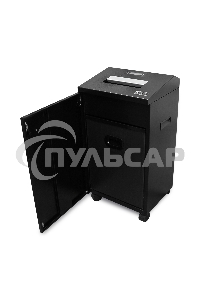 Шредер Heleos УО55-7 черный (секр.P-7) фрагменты 7лист. 55лтр.