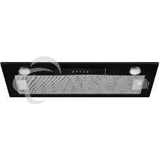 Вытяжка встраиваемая Kuppersberg Inlinea 70 BX черный/нержавеющая сталь, 70 см, 1300 куб. м/ч, 41 дБ