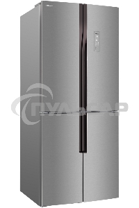 Холодильник Hansa FY418.3DFXC нержавеющая сталь двухкамерный 274/144л морозилка снизу