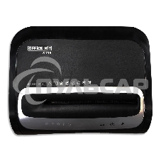 Шредер Office Kit S218 (1,9x13) черный (секр.P-5)/фрагменты/22лист./30лтр./скрепки/скобы/пл.карты/CD