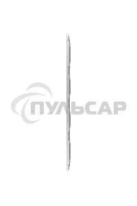 Рамка 4 поста, алюминий ETIKA 