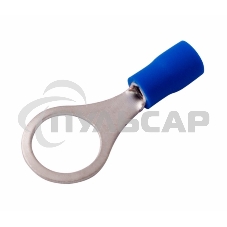 Наконечник кольцевой изолированный ø 10.5 мм 1.5-2.5 мм² (НКи 2.5-10) синий Rexant
