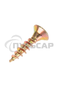 Саморез универсальный KRANZ 3.5х16, желтый цинк, короб (200 шт./уп.)