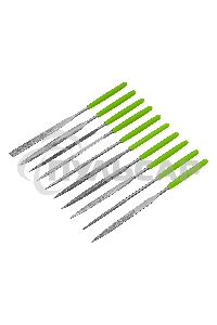 Набор надфилей алмазных, 140х50х3, 10 шт. Сибртех
