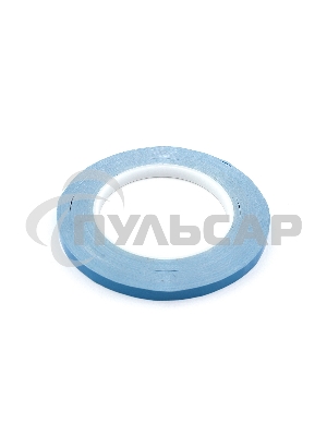 Синий двусторонний термоскотч 8 мм, 50 м