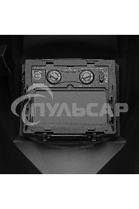 Щиток защитный лицевой (маска сварщика) F6, см. окно 93х43, Real Color, DIN 5-8/9-13 Denzel