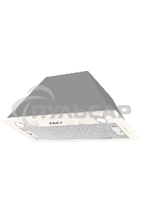 Вытяжка встраиваемая Kuppersberg Inlinea 70 CX кремовый/нержавеющая сталь, 70 см, 1300 куб. м/ч, 41 дБ