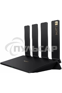 Роутер беспроводной Huawei WiFi BE3 Pro YGJN- BE33 (53030DEM) BE3600 10/100/1000BASE-T черный