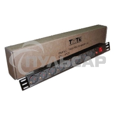 Блок распределения питания Lanmaster TWT-PDU19-10A8P гор.размещ. 8xSchuko базовые 10A без вилки Блок распределения питания Lanmaster TWT-PDU19-10A8P гор.размещ. 8xSchuko базовые 10A без вилки