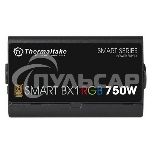 Блок питания Thermaltake Smart PS-SPR-0750NHSABE-1, 750Вт, 80 PLUS Bronze, 120мм, черный