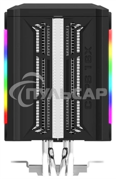 Кулер ZALMAN CNPS16X Black, 120мм RGB FAN, 4 HEAT PIPES, 4-PIN PWM, 1350-2700 RPM, 20-32DBA, LONG LIFE BEARING, FULL SOCKET SUPPORT