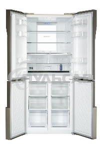 Холодильник Hansa FY418.3DFXC нержавеющая сталь двухкамерный 274/144л морозилка снизу