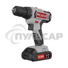 Дрель-шуруповерт Ресанта ДА-14-2ЛК 75/14/4, Аккумуляторная, 14,4В, 2 АКБ, Кейс