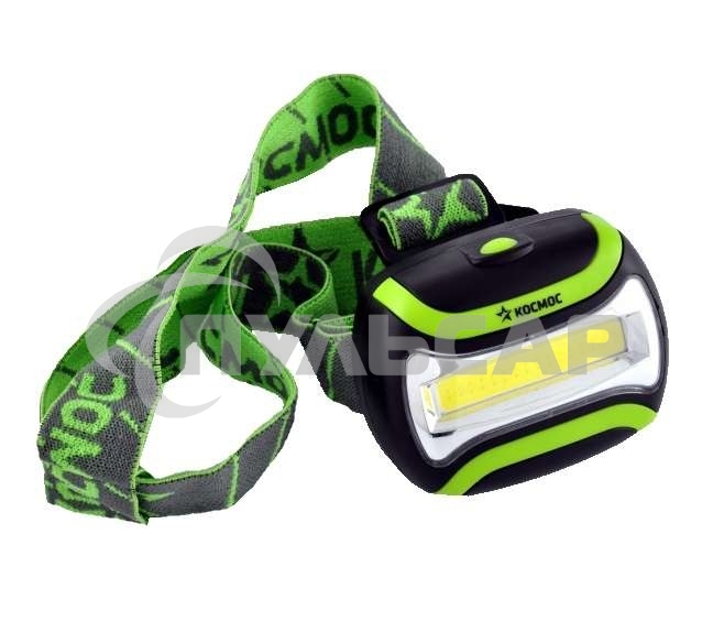 Фонарь светодиодный налобный Космос 3Вт КОБ