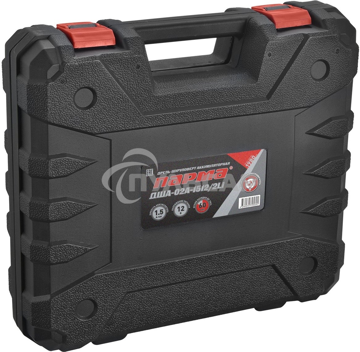 Дрель-шуруповерт акк. Парма ДША-02А-1512/2Li 02.021.00014