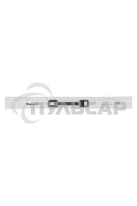 Линейка-уровень Matrix, 600 мм, металлическая, пластмассовая ручка 2 глазка MASTER