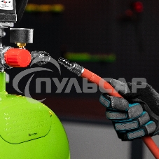 Шланг пневматический резиновый, 10x16мм, 24 бар, армированный, быстросъем, 10м STELS 57021