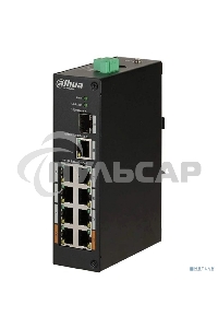 Коммутатор Dahua DH-PFS3110-8ET-96 неуправляемый