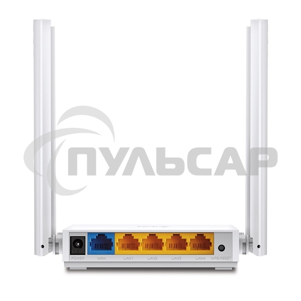 Роутер беспроводной TP-Link Archer C24 AC750 10/100BASE-TX белый