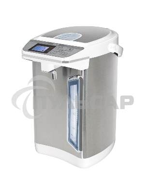 Термопот Mystery MTP-2442 4.5л. 700Вт серебристый/белый