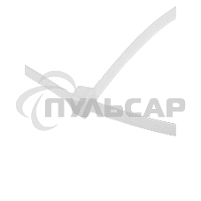 Хомут-стяжкa нейлоновая с тройным замком Rexant 400x7,6 мм, белая, упаковка 100 шт.