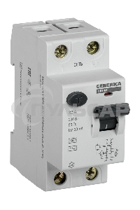 Выключатель дифференциального тока УЗО Iek MDV15-2-032-030 ВД1-63 2Р 32А 30мА GENERICA