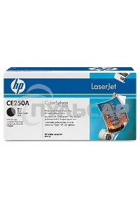 Картридж лазерный HP CE250A черный для CLJ CM3530/CP3525 5000стр.