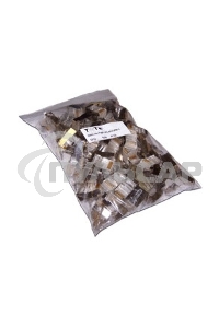 Коннектор Lanmaster RJ45 STP 8P8C, универсальный, cat.6, 100 шт.