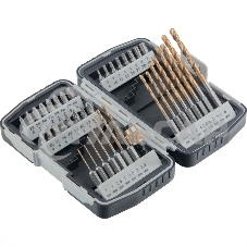 Набор бит Matrix и сверл магнитный адаптер crv в пласт. боксе 40шт.