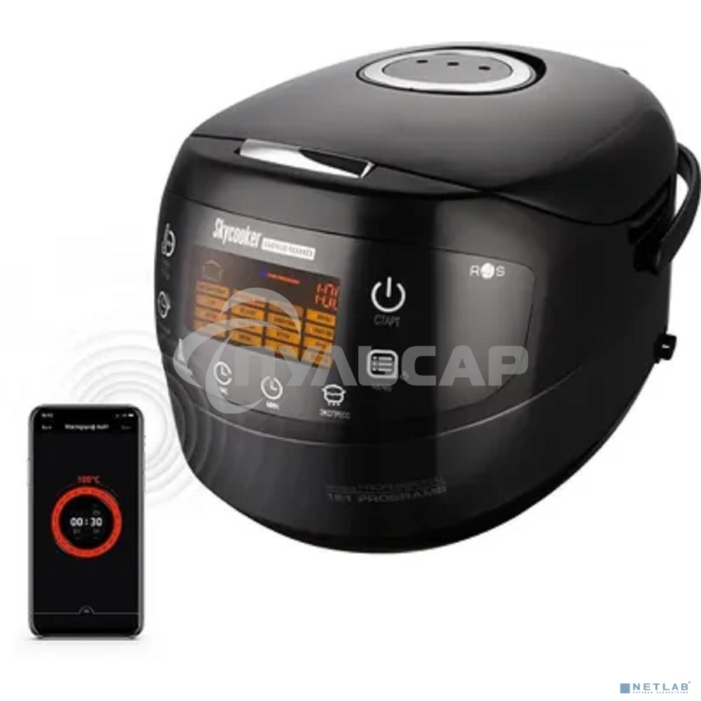 Мультиварка Redmond SkyCooker RMC-M903S 5л 1000Вт черный/серебристый